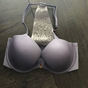 Victoria’s Secret Purple Racerback Demi Bra 34DD!
